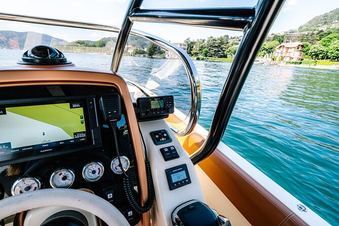 1H Luxury Cruise Como Lake Tender Yacht Invictus 9 Pax - Stop 1: Como waterfront views from the first minutes