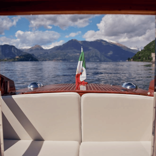 Bellagio: Shared Sunset Boat Tour with Prosecco Aperitif - Prosecco aperitif and water: the small luxury that makes sunset stick