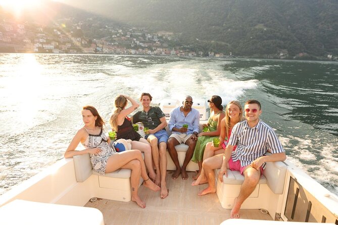 Boat Party on Lake Como - Open Bar - The 2-hour plan: Argegno, Nesso bridge area, and Lezzeno shore views