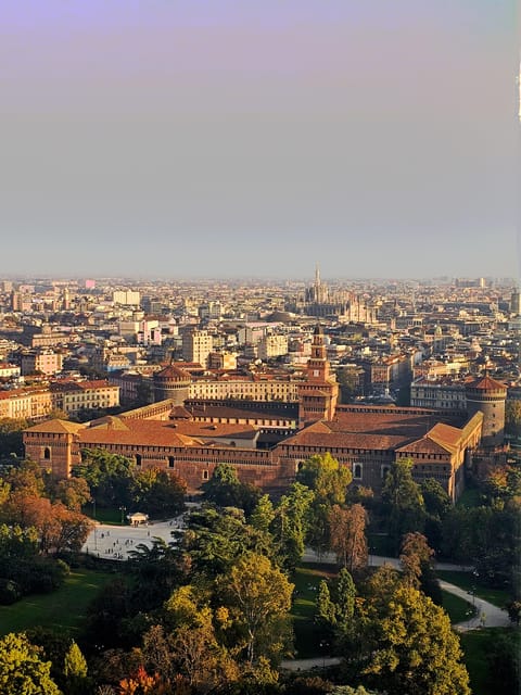Branca Tower and Sforza Castle Guided Tour - What the guide helps you notice from up high