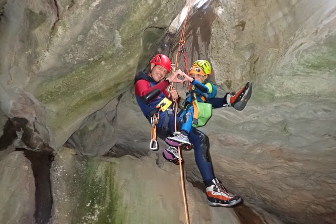 Canyoning "Family-Fun" - family friendly Canyoningtour - Canyoning near Tremosine sul Garda: wet, safe, and kid-friendly