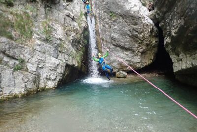 Canyoning "Family-Fun" - family friendly Canyoningtour - The route on the river: what you’ll actually do