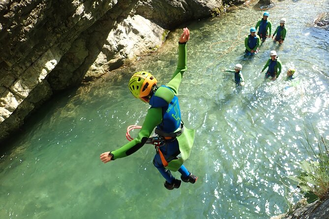 Canyoning "Family-Fun" - family friendly Canyoningtour - The guides: calm leadership is half the adventure
