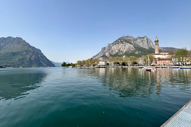 Como Lake Boat Private Tour from Lecco by Speedboat with Driver - The Azzone Visconti Bridge and Lake of Garlate Views