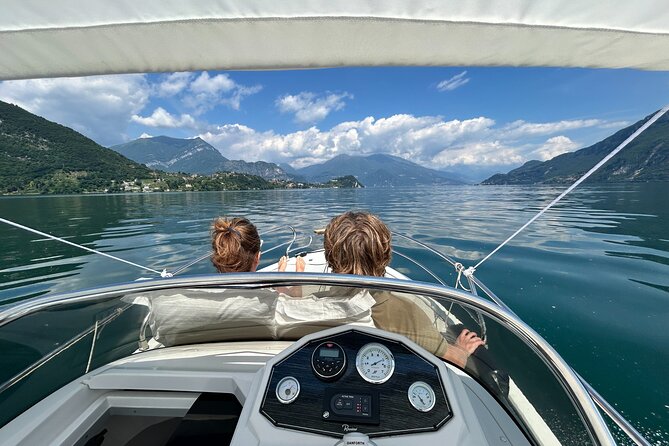 Como Lake Boat Private Tour from Lecco by Speedboat with Driver - Speedboat Comfort: Blankets, Pillows, and Picture Stops
