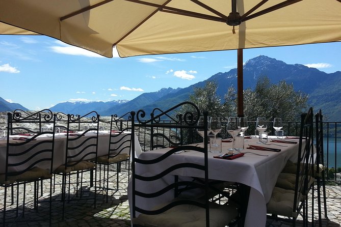 Domaso: Wine Tasting at the Winery on Como Lake - The Tasting Terrace Over Lake Como: 3 wines, matched with local bites
