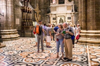 Entry tickets to the Milan Dome, the Icon of Milan - Inside the Duomo di Milano: carvings, stained glass, and cathedral scale
