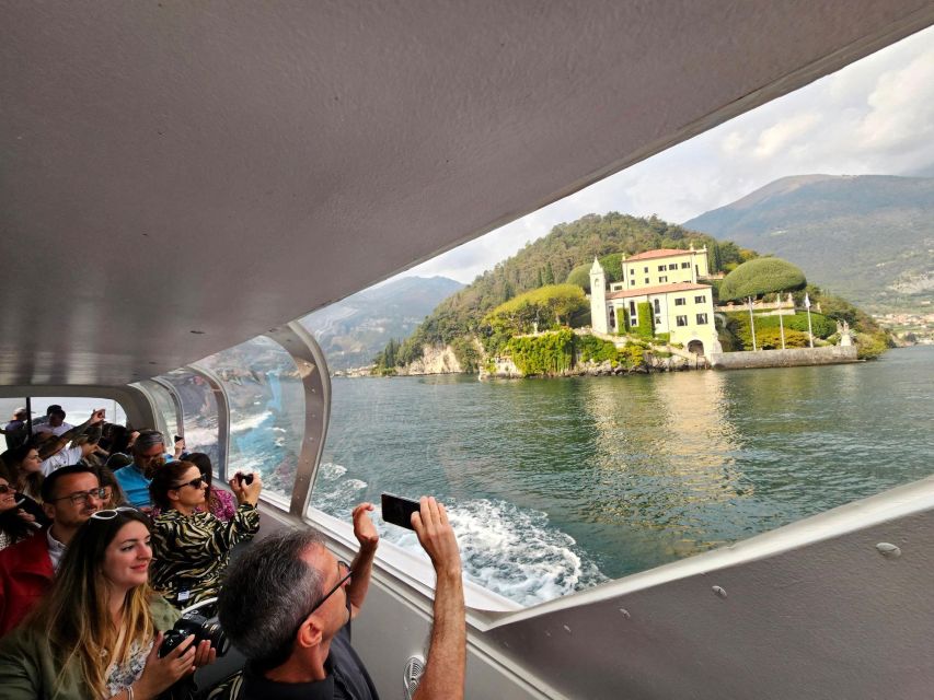 From Como: Lugano and Bellagio with Enchanting Boat Cruise - Cadenabbia Stop: Royal Footprints on a Small Village Pause