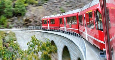 From Como: St. Moritz and Tirano Trip with Bernina Express - The Bernina Express segment: panoramic seats and glacier drama