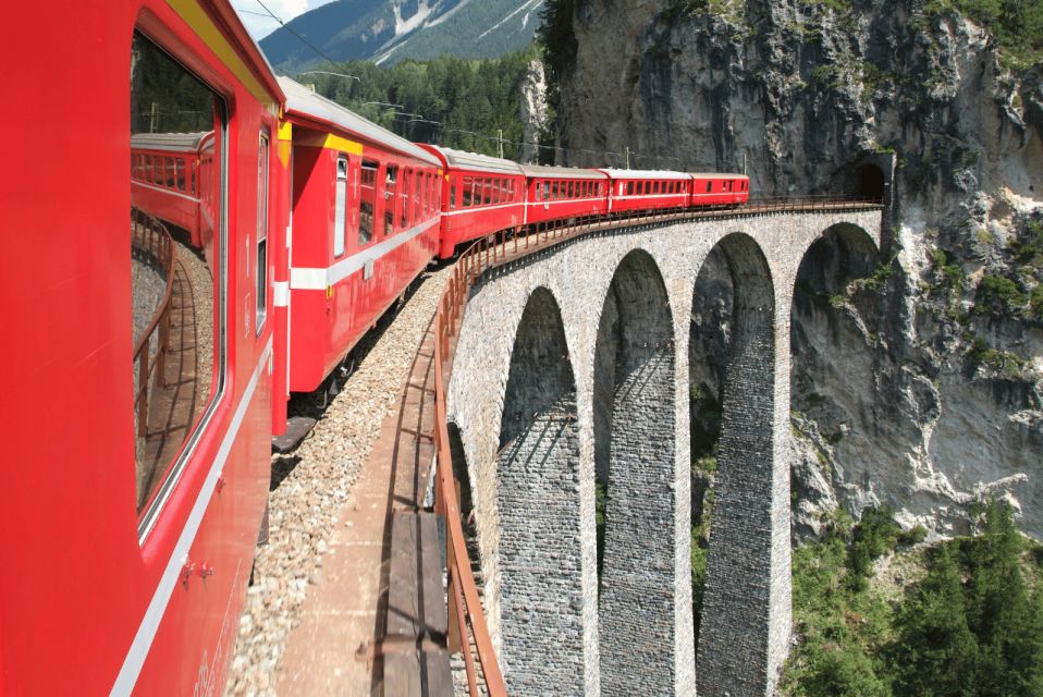 From Milan: Round-Trip Bernina Red Train to Saint Moritz - Tirano to Saint Moritz: what the Bernina red train day feels like