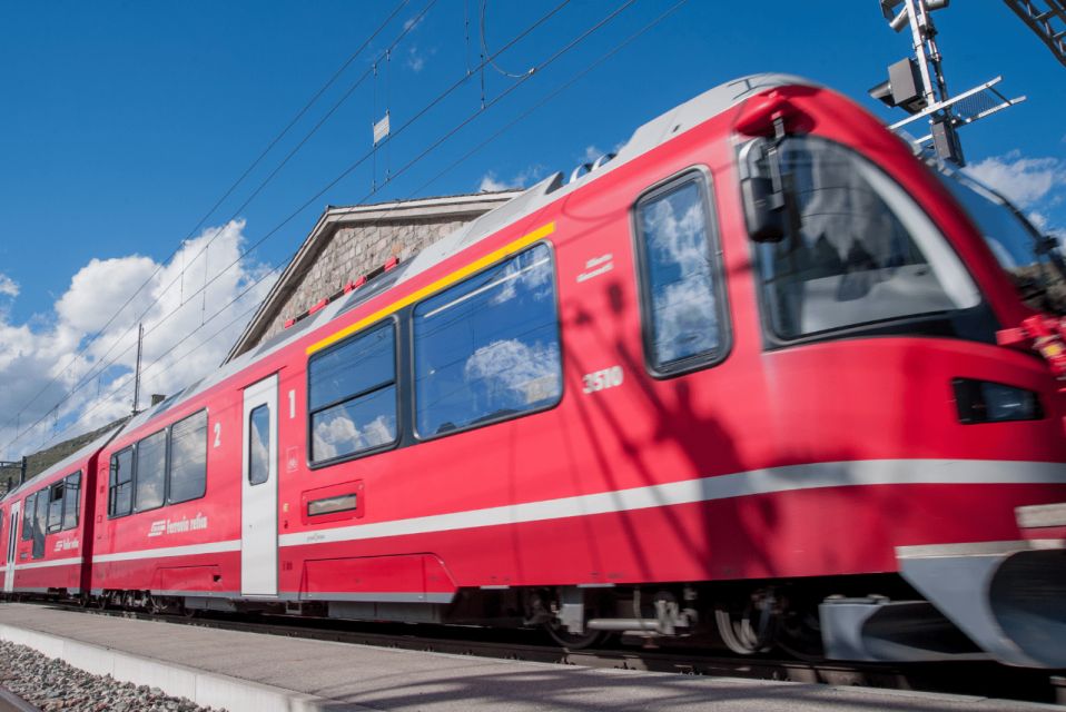 From Milan: Round-Trip Bernina Red Train to Saint Moritz - Your route: Milan Centrale to Tirano, then Bernina to Saint Moritz
