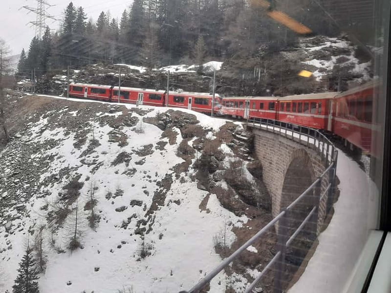 From Milan: Scenic Alps Day Trip with Bernina Train Ride - Valtellina Valley road stops: how the drive stays interesting