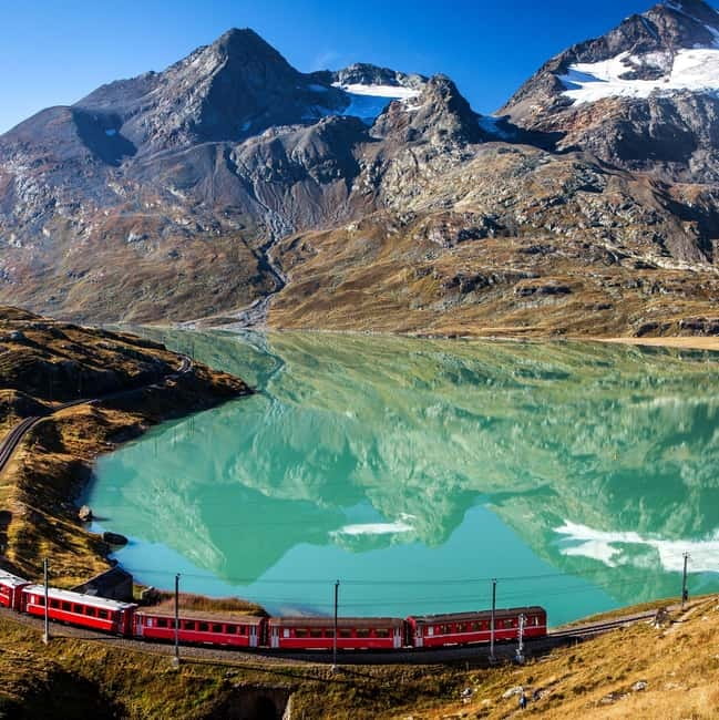 From Milan: Scenic Alps Day Trip with Bernina Train Ride - Bernina Express on the UNESCO route: highest views with real rail drama