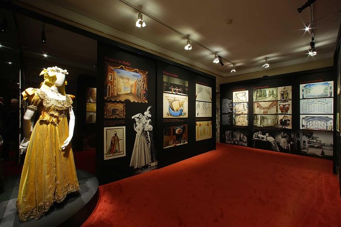 La Scala Theatre and Museum Tour in Milan With Private Guide - The Museum Side: Costumes, Instruments, and Composer Portraits