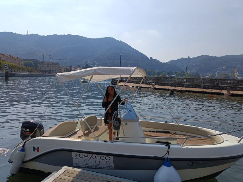 Lake Como: 3-Hour Boat Rental - Meeting at via Lungo Lario Trieste 28 and getting on the pier