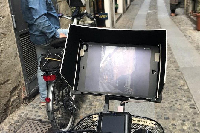 Lake Como: eBike City Tour Guided by an iPad and a Tour Leader - Air-raid history outside the museum