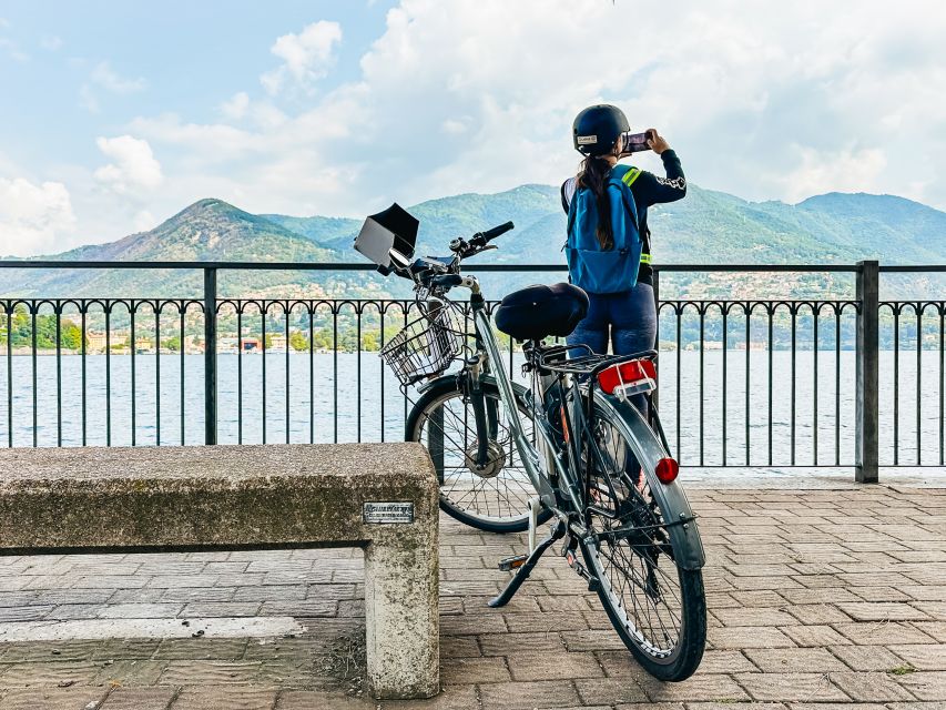 Lake Como: eBike Tour with Live Guide, eHelmet, and iPad - A 3-hour route that teaches while you ride