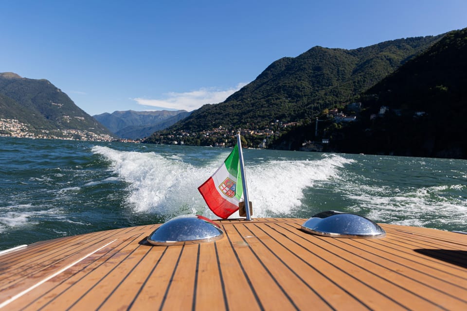 Lake Como: Exclusive Boat Tour - Key things to know before you go