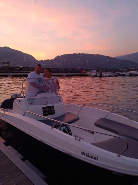 Lake Como: Motor Boat Rental - Fuel cost: the one number you must budget for