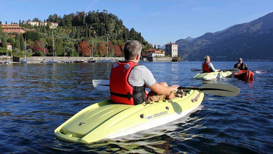 Lake Como: Small-Group Kayak Tour - What you’ll see from the lake: Bellagio peninsula to Villa Serbelloni