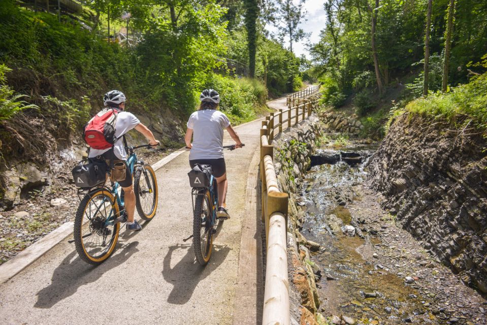 Lake Como to Lake Lugano: E-Bike Three Panoramic Lakes - The medieval-road descent and the gorge-to-view payoff