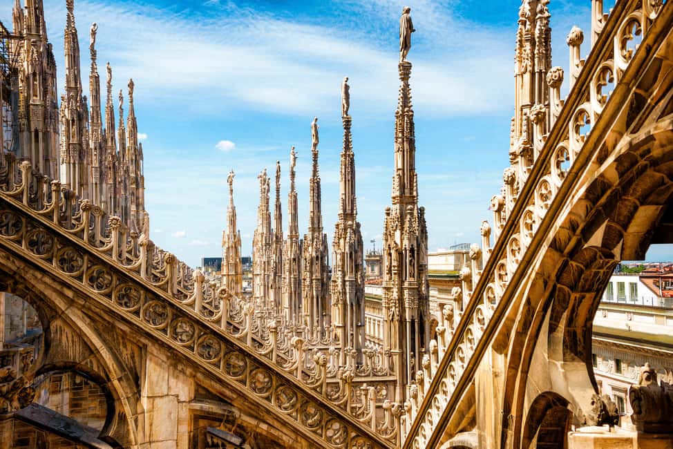 Milan Duomo Cathedral and Rooftop Terrace Guided Tour - San Gottardo Church stop: a short add-on with real atmosphere