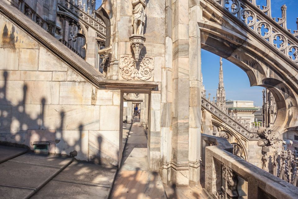 Milan: Duomo Rooftop and Cathedral Guided Tour with Tickets - Duomo Museum and San Gottardo: The Self-Guided Bonus Time