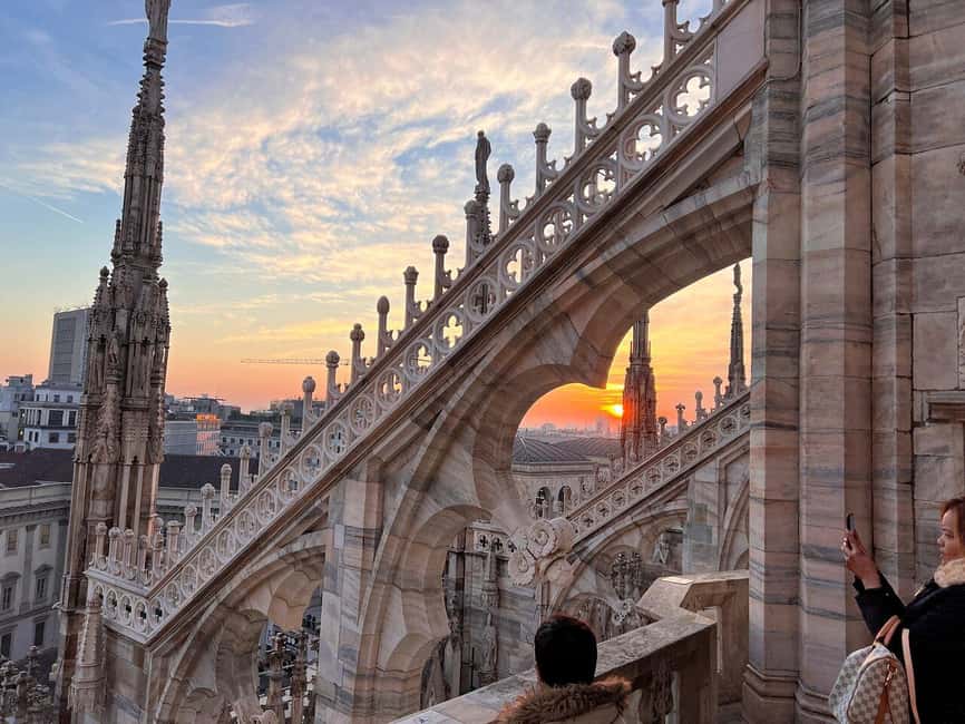 Milan Duomo Rooftops Tour + Optional Hop-on-Hop-off ticket - Elevator First, Then the Final 50 Steps to the Top