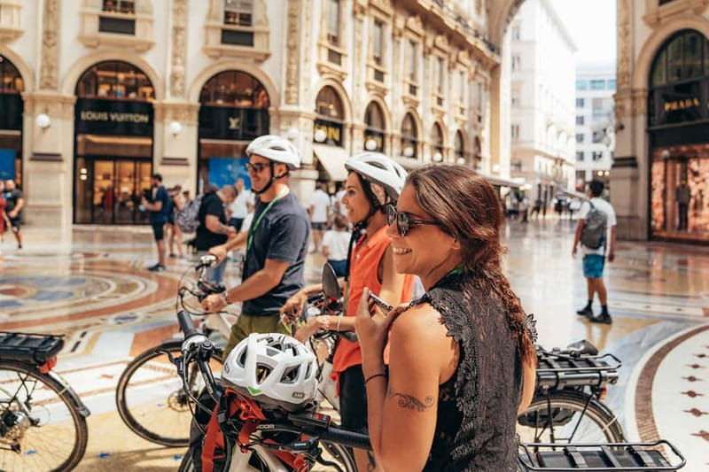 Milan: Highlights and Hidden Gems E-Bike Tour - Squares, traffic, and why the guide’s hand signals really matter