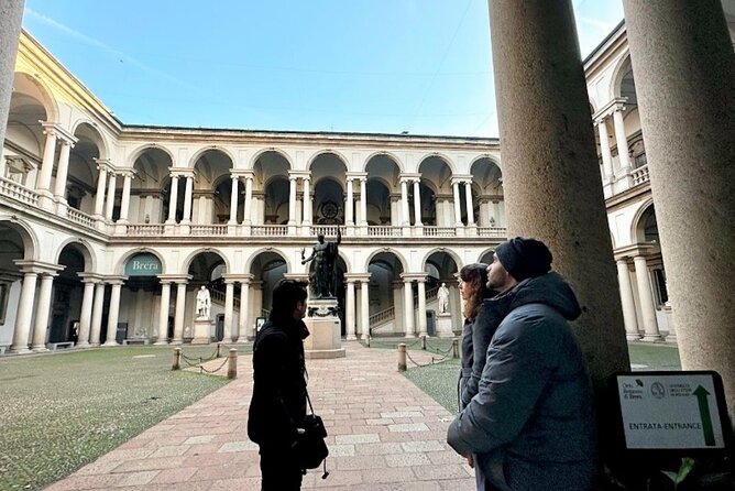 Milan Highlights: Guided Duomo, Last Supper & City Centre Tour - Sforza Castle park views and La Scala outside moments