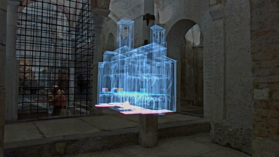 Milan | In the Crypt of time, holographic tour - Step-by-Step Flow: What Happens Before and During the 20 Minutes