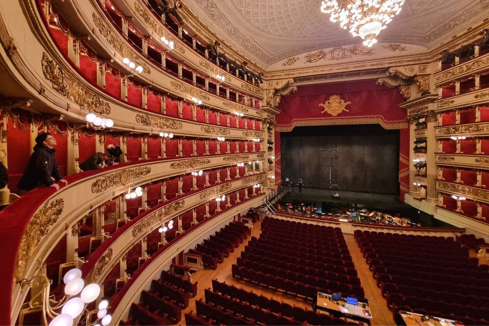 Milan: La Scala Theater and Museum Tour with Entry Tickets - Museum galleries: costumes, instruments, and the faces behind the stage