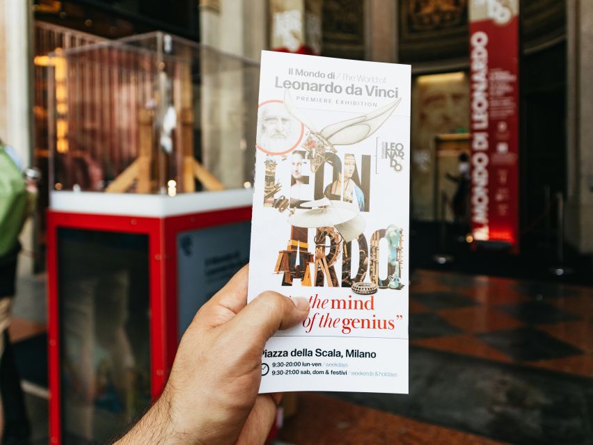Milan: Leonardo3 The World of Leonardo Museum Entry Ticket - House rules and practical tips that make the visit smoother