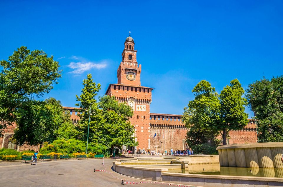 Milan: Sforza Castle Entry Ticket with Digital Audio Guide - Collecting Your Reserved Ticket at Piazza Castello