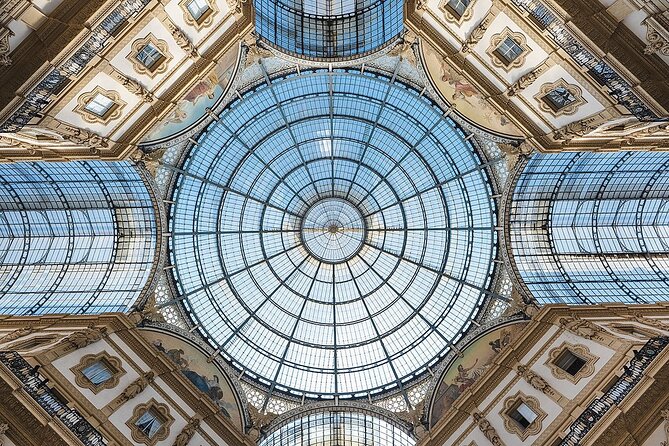 Milan Small Group: Duomo & Rooftop, Sforza Castle, Gelato Tasting - Stop 3: Galleria Vittorio Emanuele II Under the Glass Roof