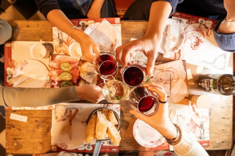 Milan: Sunset Navigli Food & Drinks Tour with a Local - Stop 3: wine tasting where the focus is the label, not the lecture