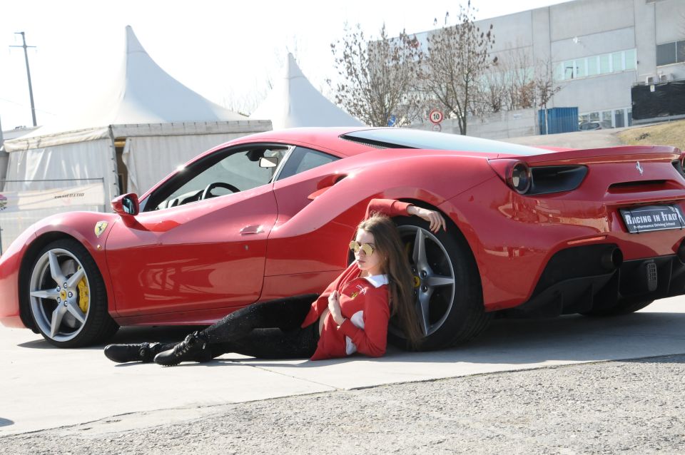 Milan: Test Drive a Ferrari 488 on a Race Track - Onboard Video and Telemetry: Your Replay, Your Notes to Self