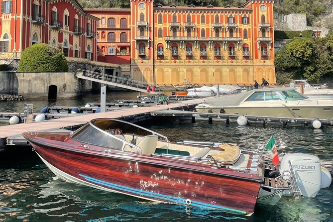 Private Boat Tour Como Wooden Classic Boat - 2) Skippers focus on sights, not just driving
