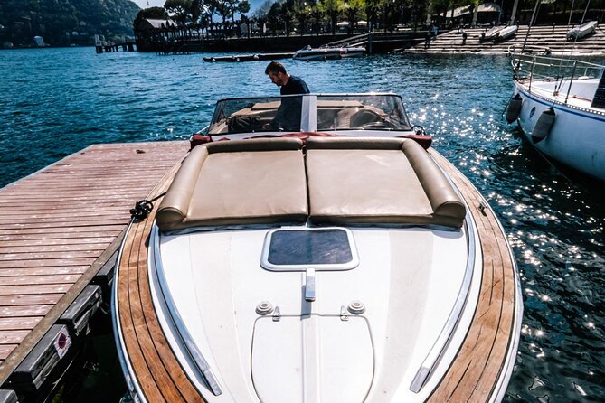 Private Boat Tour with Open Bar Lake Como 7 Pax - Isola Comacina swim stop: the one time the tour invites you in