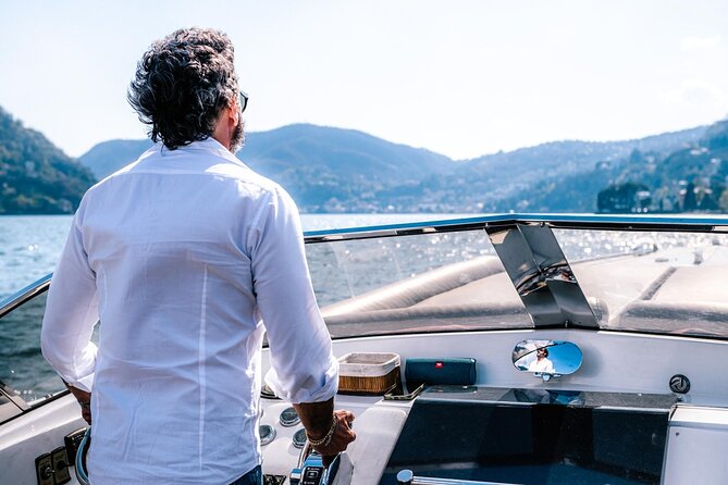 Private Boat Tour with Open Bar Lake Como 7 Pax - From Como waterfront to Life Electric: your first big “wow”