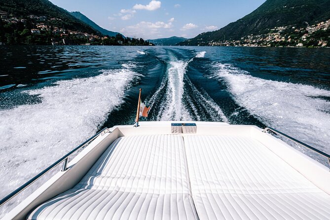 Private Cruise on Lake Como with Luxury Motorboat from 1H to 4H - Villa Pliniana and the swim break that changes the mood