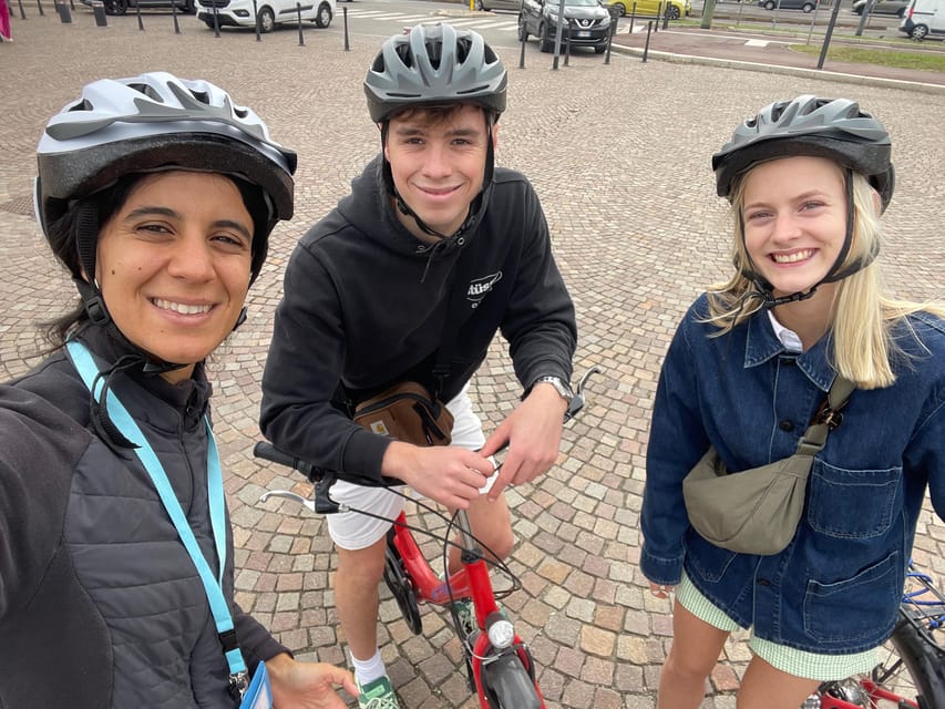 Private Highlights of Milan Bike Tour - Santa Maria delle Grazie, St. Lawrence columns, and Monumental Cemetery
